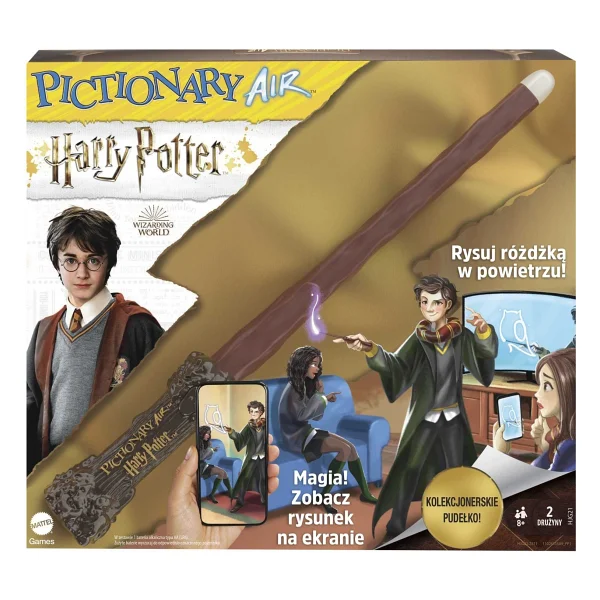 Mattel Pictionary Air Harry Potter Hkf61 - Görsel 4