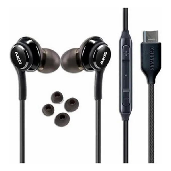 Akg Ozmik Akg Type-C Mikrofonlu Kulak Içi Kulaklık - Siyah - Görsel 3