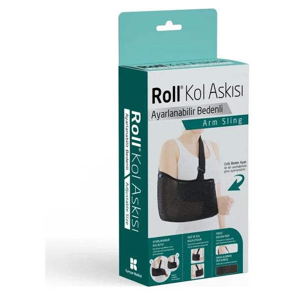 Roll Ayarlabilir Bedenli Kumaş Kol Askısı - Görsel 2