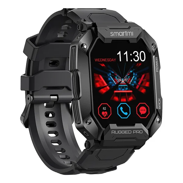 Smartmi Rugged Pro Akıllı Saat Yeşil - Görsel 6
