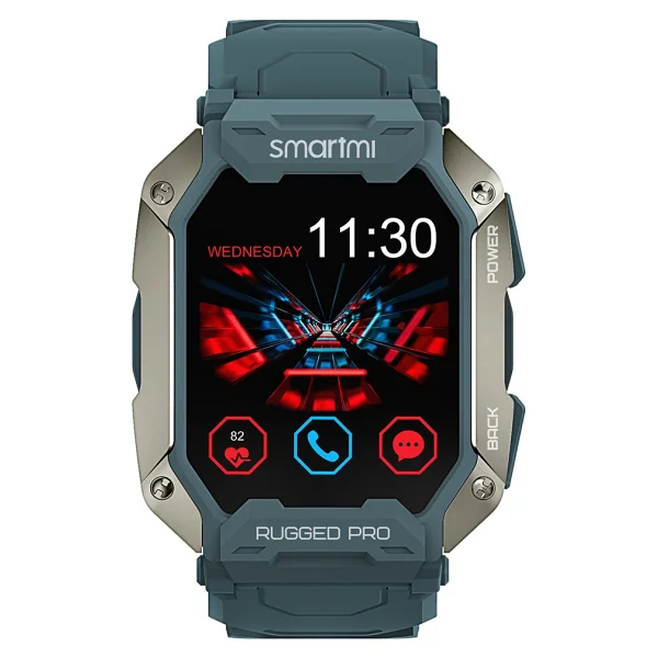 Smartmi Rugged Pro Akıllı Saat Yeşil - Görsel 7