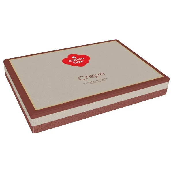 Cotton Box Crepe Penye Çift Kişilik Nevresim Takımı - Görsel 4