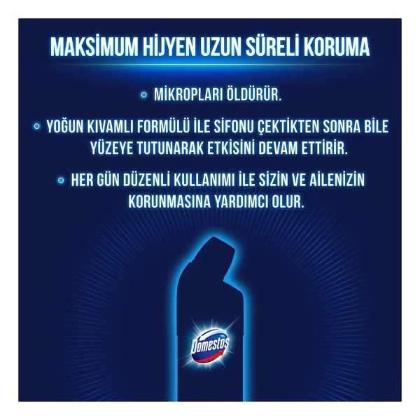 Domestos Limon Ferahlığı Çamaşır Suyu 750 Ml 6'lı - Görsel 5