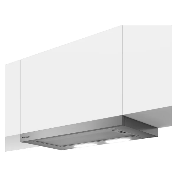 Arçelik Sürgülü Aspiratör 291 M3/Saat Emiş Gücüyle Şık Inox Tasarım 60 Cm - Görsel 2