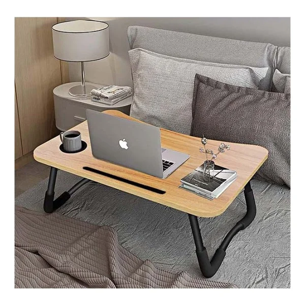 Hodbehod Yatak Koltuk Masa Üstü Keyif Laptop Kahvaltı Sehpası Beyaz - 39 X 59 X 28 Cm - Görsel 8