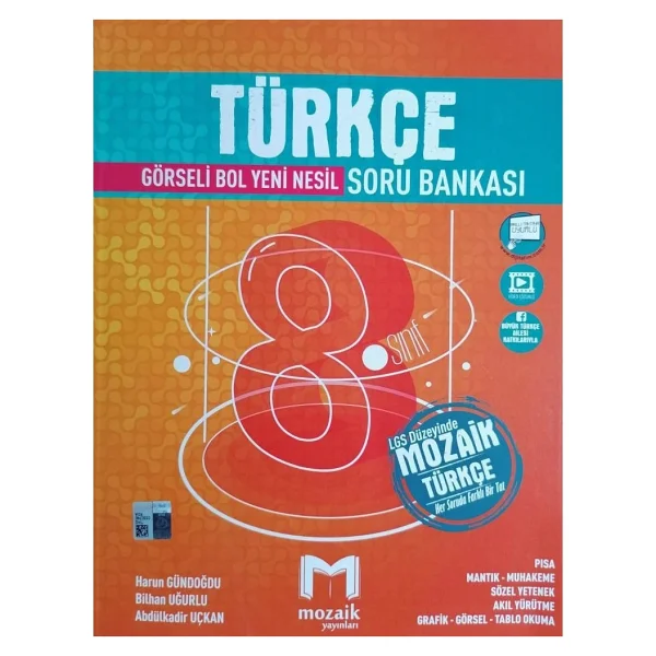 Mozaik Yayınları 8. Sınıf Türkçe Soru Bankası - Görsel 3