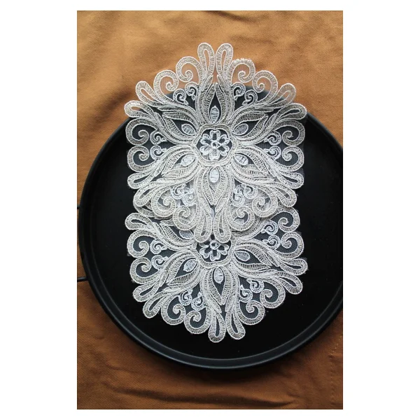 Emtory Home 6 Adet Fransız Tarzı Modern Gold Simli Madame Bardak Altlığı & Kokteyl Peçetesi - Görsel 4