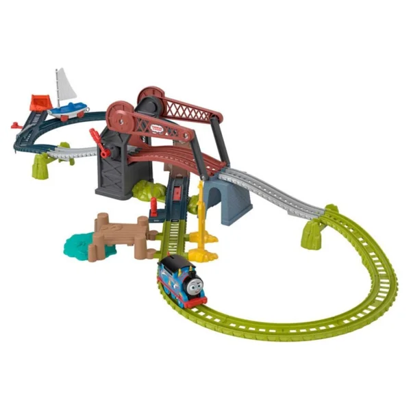 Thomas Ve Arkadaşları Thomas Ve Skiff Açılır Köprü Macerası Hgx65 - Görsel 9