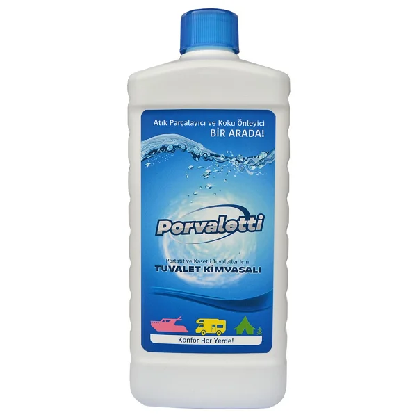 Porvaletti Karavan Ve Tekne Portatif Tuvalet Kimyasalı 1 L - Görsel 2