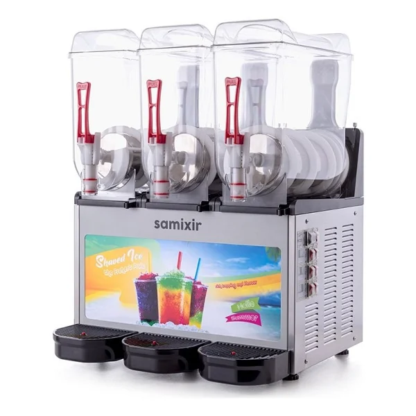 Samixir Triple Allure Slush36.Ia Inox 12+12+12+ Lt Buzlaş Makinesi - Görsel 2