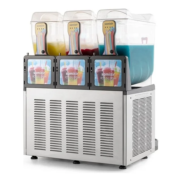 Samixir Triple Allure Slush36.Ia Inox 12+12+12+ Lt Buzlaş Makinesi - Görsel 3
