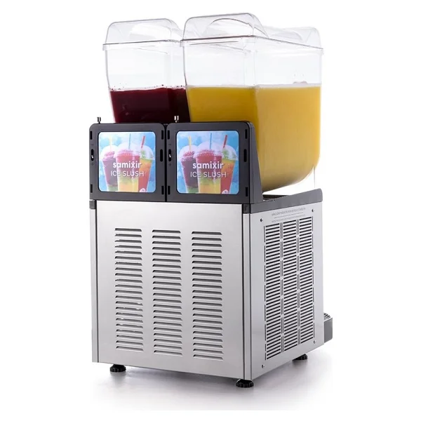 Samixir Twin Slush24.I 12+12 Lt Inox Buzlaş Makinesi - Görsel 2