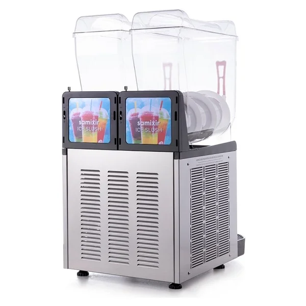 Samixir Twin Slush24.I 12+12 Lt Inox Buzlaş Makinesi - Görsel 4