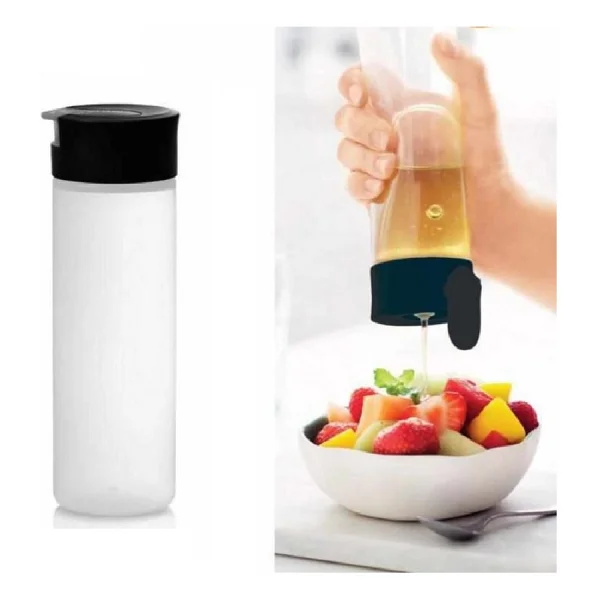 Tupperware Duru Sosluk 350 Ml Siyah Yağlık Sirkelik Sosluk Hsgl - Şeffaf - Görsel 6