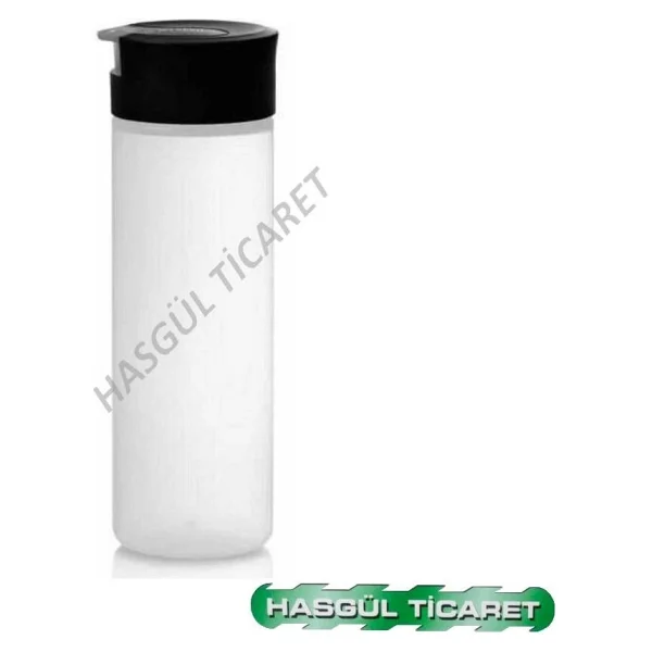 Tupperware Duru Sosluk 350 Ml Siyah Yağlık Sirkelik Sosluk Hsgl - Şeffaf - Görsel 2
