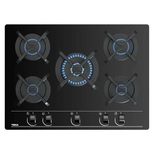 Teka Gbc 75030 Kbc Bk Wok Gözlü Siyah Ankastre Ocak - Görsel 8