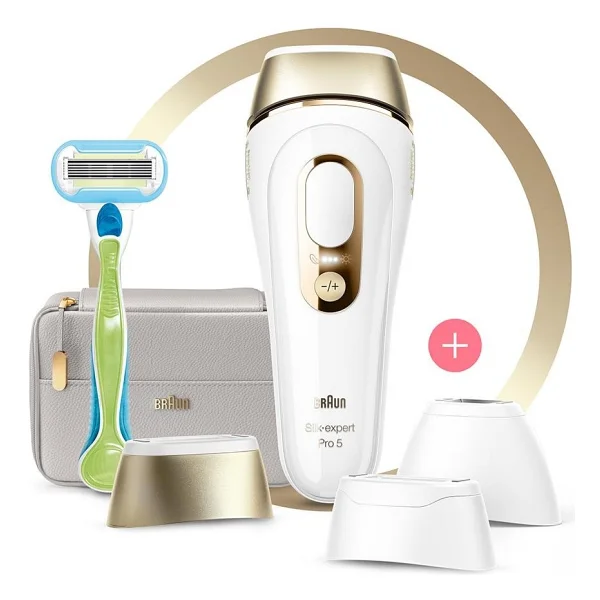 Braun Silk Expert Pro 5 Pl5257 400.000 Atım Yeni Nesil Ipl Epilasyon Aleti + Tasarım Çanta - Görsel 6