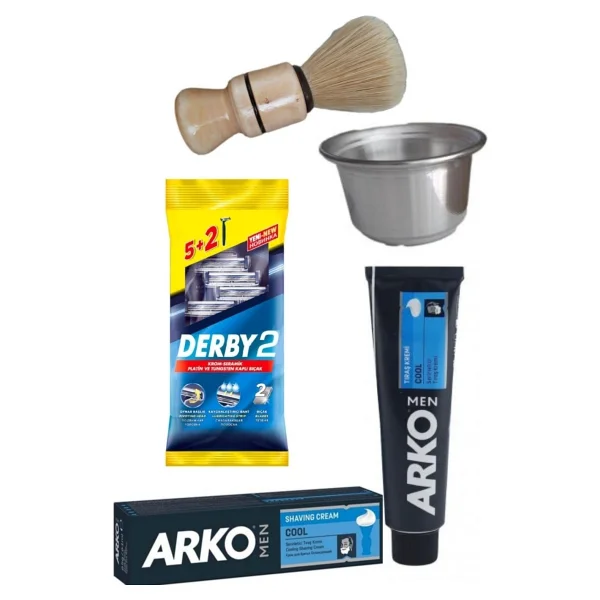 Arko Men Cool Sakal Tıraş Seti Sakal Tıraş Takımı Seti - Görsel 5