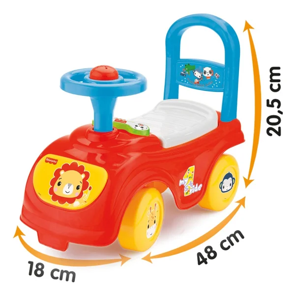 Fisher Price 1801 İlk Arabam - Görsel 10