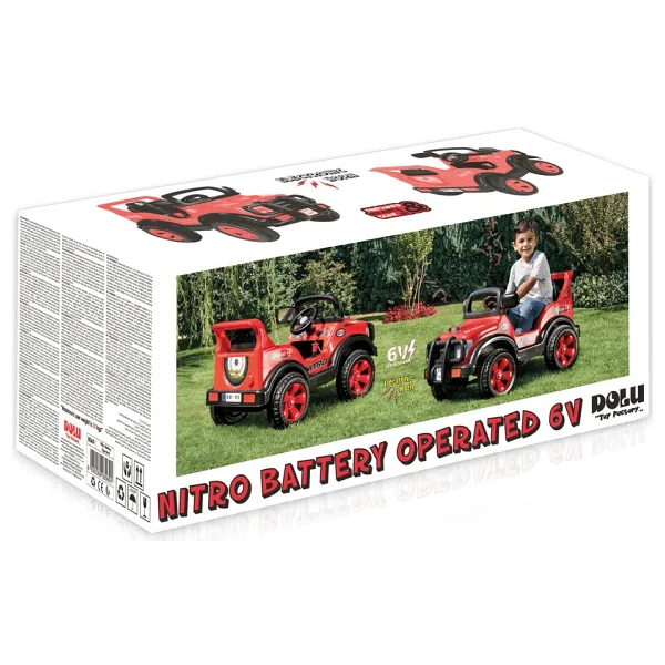 Dolu Nitro 8069 6 V Akülü Jeep - Görsel 4