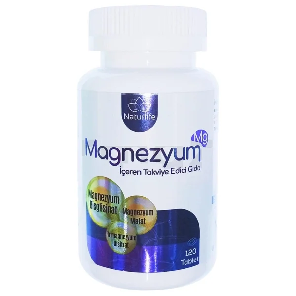 Naturlife Magnezyum 120 Tablet - Görsel 2