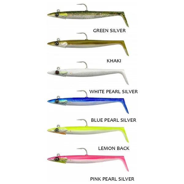 Savage Gear Sandeel V2 12 Cm 22 Gr Lemon Back 2+1 - Görsel 5