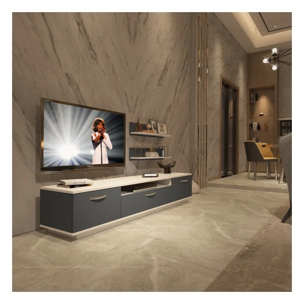 Decoraktiv Trendstyle 4 Mdf TV Sehpası - Görsel 5