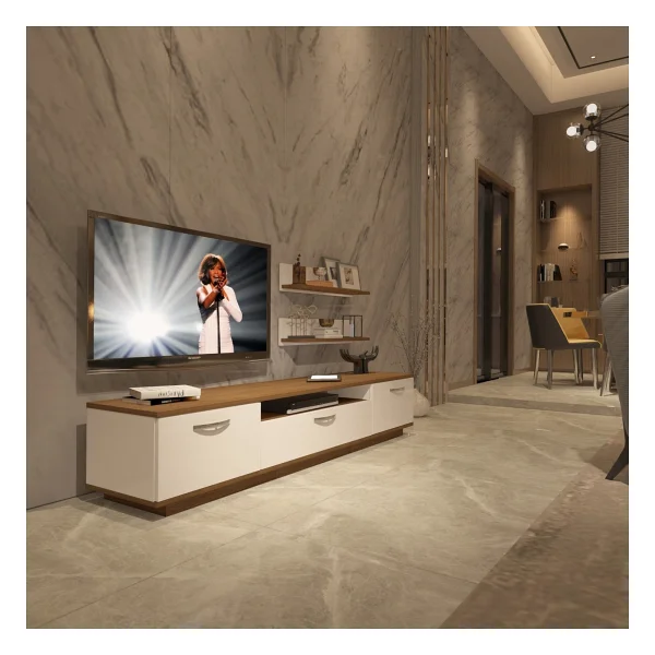 Decoraktiv Trendstyle 4 Mdf TV Sehpası - Görsel 8