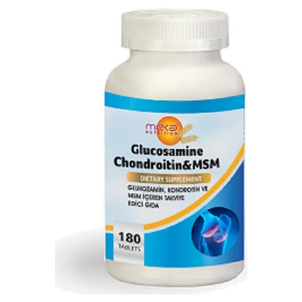 Meka Nutrition Glucosamine Chondraitin Msm 180 Tablet - Görsel 2