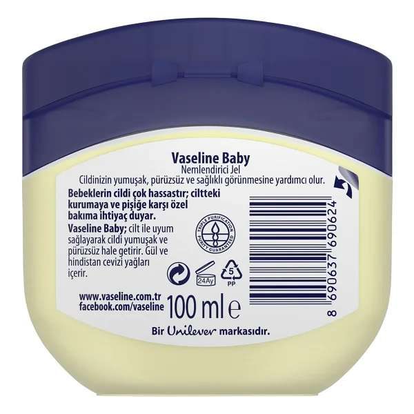 Vaseline Baby Jel 100 ml Vazelin - Görsel 9