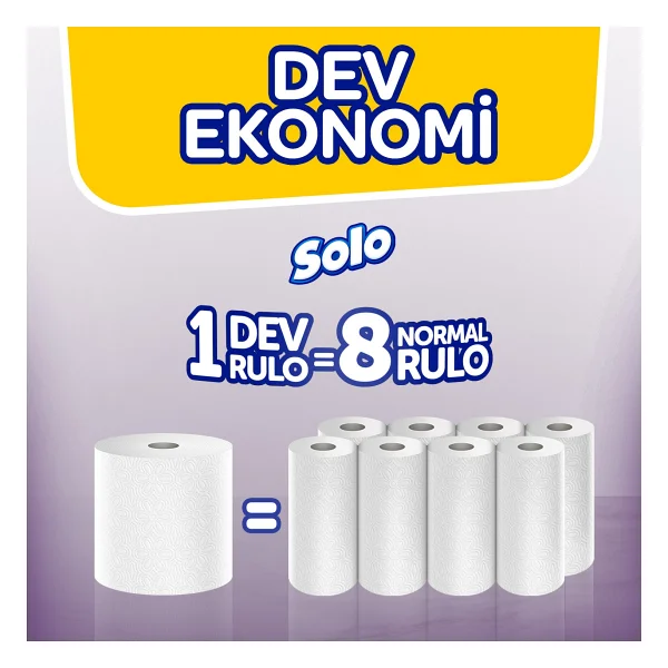 Solo Dev Rulo 1'li Kağıt Havlu - Görsel 2