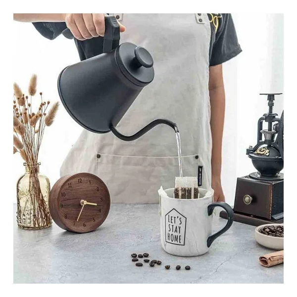 Epinox Slim Fit 800 Ml Barista Kettle Siyah - Görsel 3
