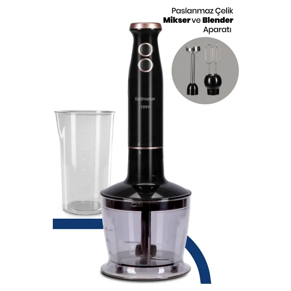 Goldmaster Gm7271 Bestblend 3 İn 1 1500 W Blender Seti - Görsel 4