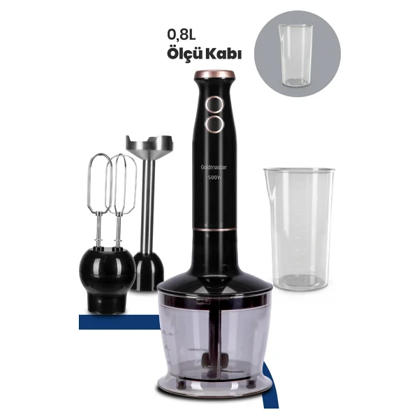 Goldmaster Gm7271 Bestblend 3 İn 1 1500 W Blender Seti - Görsel 5