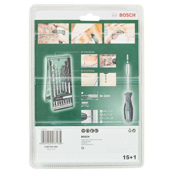 Bosch X-Line 15+1 Matkap Vidalama Ucu Seti - Görsel 2