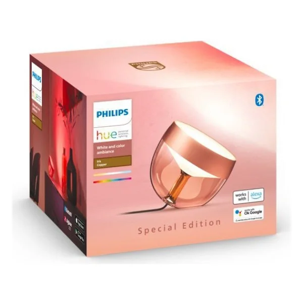 Philips Hue Iris 8719514411586 Special Edition Copper Akıllı Masa Lambası - Görsel 4