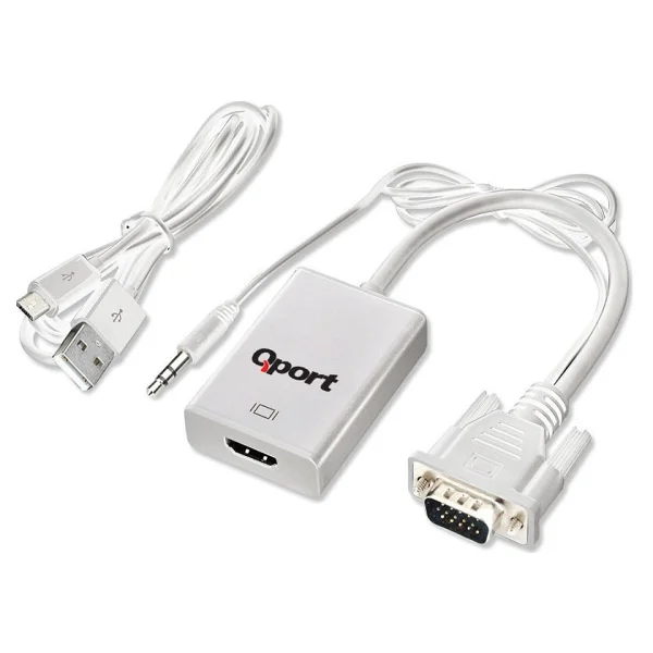 Qport Q-Vh Vga Dönüştürücü - Görsel 2