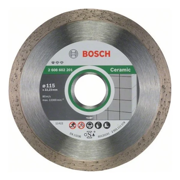 Bosch 2608602201 115 Mm Elmas Kesme Diski - Görsel 2