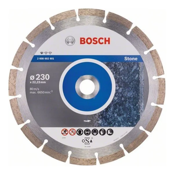 Bosch Standard For Stone 230 Mm Elmas Kesme Diski - 2608602601 - Görsel 2