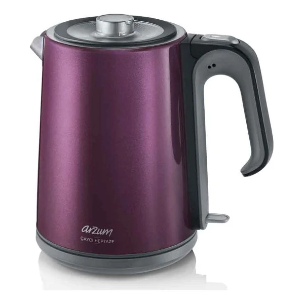 Arzum Ar3032 Çaycı Heptaze 1650 W Çelik Çay Makinesi - Görsel 6