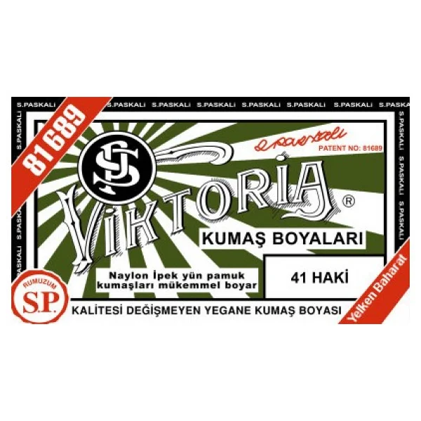 Viktoria Kumaş Boyası Koyu Mor - Görsel 6