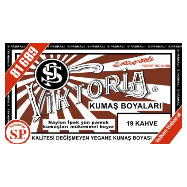 Viktoria Kumaş Boyası Koyu Mor - Görsel 7