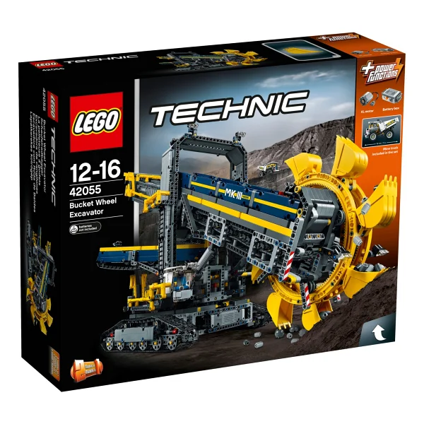 Lego Technic 42055 Küreme Tekerli Ekskavatör - Görsel 2