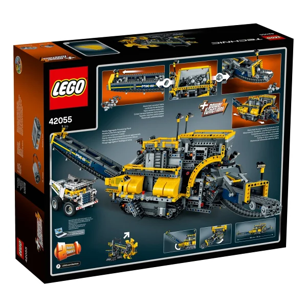 Lego Technic 42055 Küreme Tekerli Ekskavatör - Görsel 3