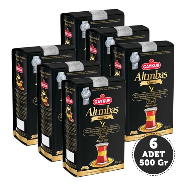 Çaykur Altınbaş 500 Gr 6'lı Çay - Görsel 2