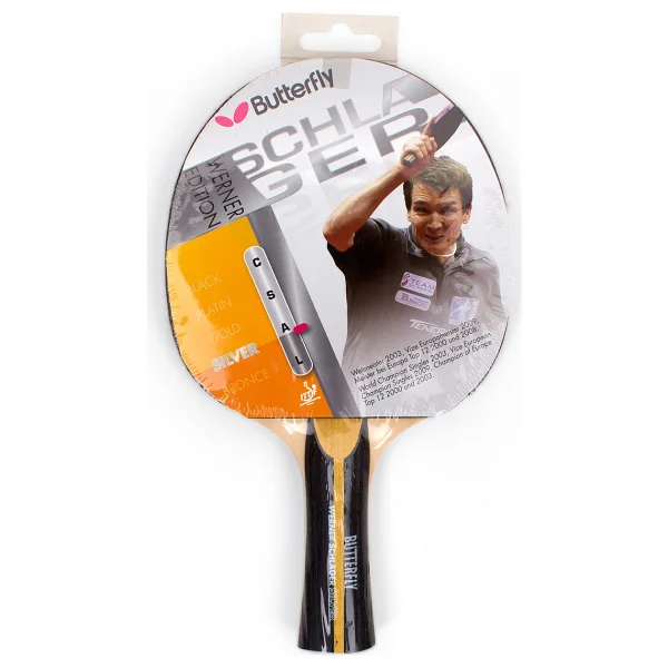 Butterfly Werner Schlager Silver Masa Tenisi Raketi - Görsel 4
