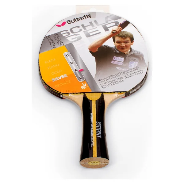 Butterfly Werner Schlager Silver Masa Tenisi Raketi - Görsel 2