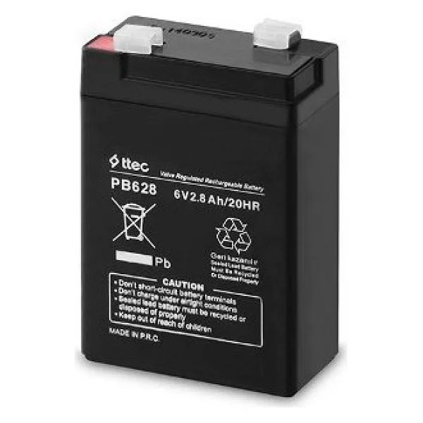 Ttec 6v 2.8ah Bakımsız Kuru Akü - Görsel 9