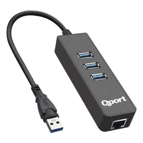 Qport Q-U3g USB 3.0 To Ethernet Dönüştürücü - Görsel 3