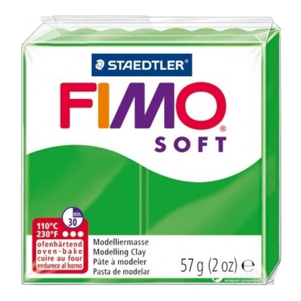 Staedtler Fimo Soft 53 Tropical Green 57 Gr Polimer Kil - Görsel 2